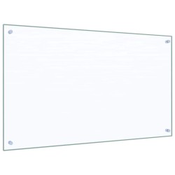 Crédence de cuisine 2 pcs Transparent 100 x 60 cm verre trempé 545016545016