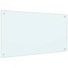 Crédence de cuisine 2 pcs Blanc 100 x 60 cm verre trempé 545017545017