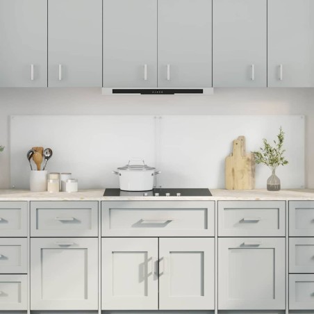 Crédence de cuisine 2 pcs Transparent 100 x 50 cm verre trempé 545022545022