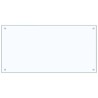 Crédence de cuisine 2 pcs Transparent 100 x 50 cm verre trempé 545022545022