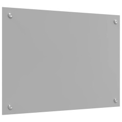 Crédence de cuisine 2 pcs Gris clair 70 x 50 cm verre trempé 545025545025