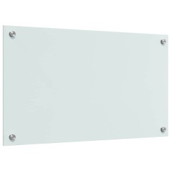Crédence de cuisine 2 pcs Blanc 70 x 40 cm verre trempé 545028545028