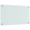 Crédence de cuisine 2 pcs Blanc 70 x 40 cm verre trempé 545028545028
