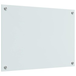 Crédence de cuisine 2 pcs Blanc 70 x 50 cm verre trempé 545029545029