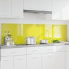 Crédence de cuisine 2 pcs Jaune 100 x 50 cm verre trempé 545033545033