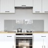 Crédence de cuisine 2 pcs Gris clair 70 x 40 cm verre trempé 545039545039