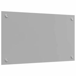 Crédence de cuisine 2 pcs Gris clair 70 x 40 cm verre trempé 545039545039