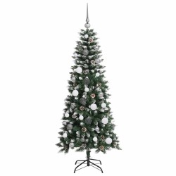 Sapin de Noël artificiel Vert 150 cm PVC, plastique et acier 545042545042