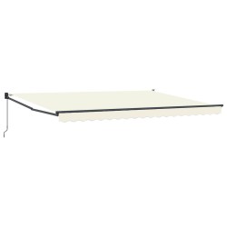 Auvent rétractable manuel Crème 4 x 2 m 545335545335