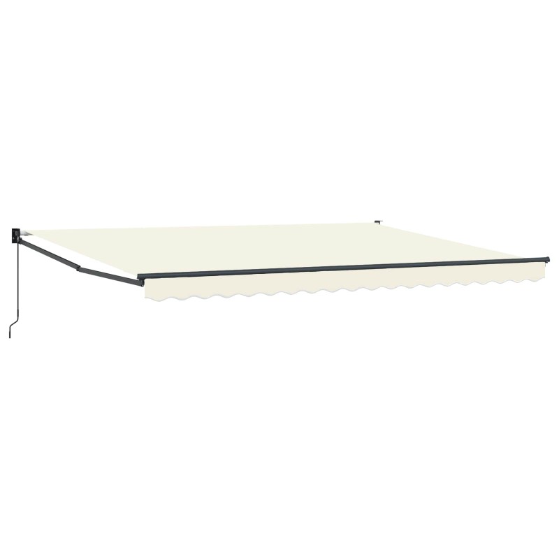 Auvent rétractable manuel Crème 4 x 2 m 545335545335