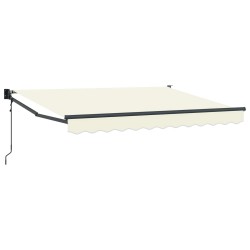 Auvent rétractable électrique Crème 3,5 x 2 m 545341545341
