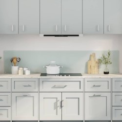 Crédence de cuisine 2 pcs Blanc 100 x 40 cm verre trempé 545452545452