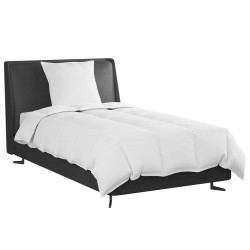 Duvet d'été simple avec oreiller 2 pcs Blanc Plume de canard 545754545754