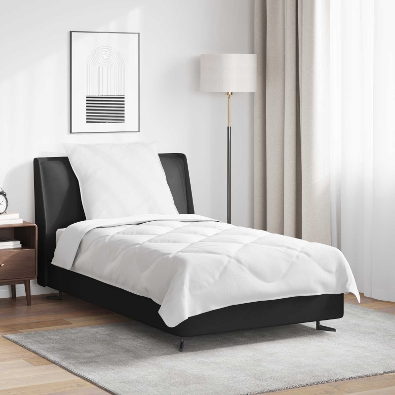 Duvet toutes saisons avec oreiller 2 pcs Blanc Microfibre 545791545791