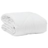 Duvet d'été simple avec oreiller 2 pcs Blanc Microfibre 545818545818