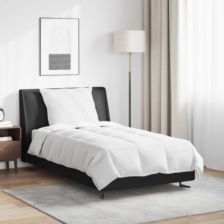 Duvet d'été simple avec oreiller 2 pcs Blanc Plume de canard 545856545856
