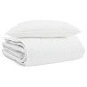 Duvet d'hiver avec oreiller 2 pcs Blanc Plume de canard 545900545900