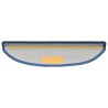 Tapis d'escalier 20 pièces 56 x 17 x 3 cm Bleu Demi-rond 545993545993