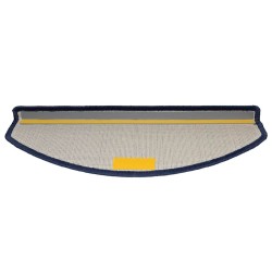 Tapis d'escalier 20 pièces 65 x 24 x 4 cm Bleu Demi-rond Grand 546005546005