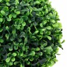 Plantes de buis artificiel 2 pcs avec pots Boule Vert 37 cm 546008546008