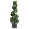 Plante de buis artificiel en spirale avec pot Vert 100 cm 546009546009