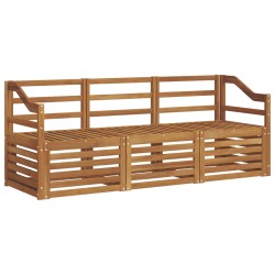 Ensembles de canapés 3 pcs Naturel Bois d'Acacia Massif 546033546033