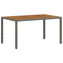 Ensemble de salle à manger pour jardin 5 pcs Gris et marron 546072546072