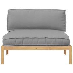 Ensemble de Canapés Gris 120 x 92 x 69 cm Bois d'Acacia Massif 546087546087