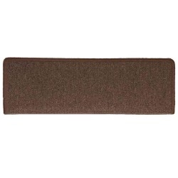 Tapis d'escalier 30 pièces 65 x 21 x 4 cm Marron café Bord rectangulaire 546093546093