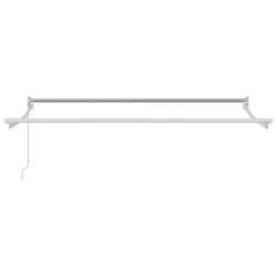 Auvent rétractable manuel Jaune et blanc 2,5 x 2 m 546130546130