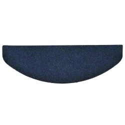 Tapis d'escalier autocollants 20 pièces 65 x 21 x 4 cm Bleu marine Demi-rond Grand 546147546147