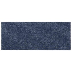 Tapis d'escalier autocollants 30 pièces 60 x 25 cm Gris Bleu Rectangulaire 546175546175