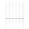 Clôture de jardin 2 pcs Blanc 170 x 225 cm 546208546208