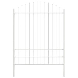 Clôture de jardin 4 pcs Blanc 170 x 225 cm 546259546259