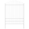 Clôture de jardin 4 pcs Blanc 170 x 225 cm 546259546259
