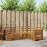 Ensembles de canapés 4 pcs Naturel Bois d'Acacia Massif 546315546315