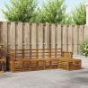 Ensembles de canapés 5 pcs Naturel Bois d'Acacia Massif 546361546361