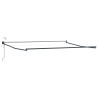 Auvent rétractable électrique Anthracite 4 x 2 m 546465546465