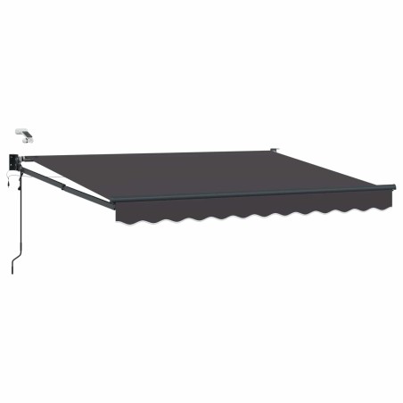 Auvent rétractable électrique Anthracite 3,5 x 2,5 m 546471546471