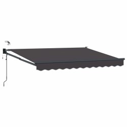 Auvent rétractable électrique Anthracite 2,5 x 2 m 546490546490