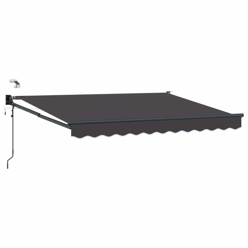 Auvent rétractable électrique Anthracite 2,5 x 2 m 546490546490