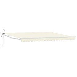 Auvent rétractable électrique Crème 4 x 2 m 546529546529