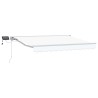 Cadre de store manuel avec LEDs Blanc 3 x 2,5 m 546549546549