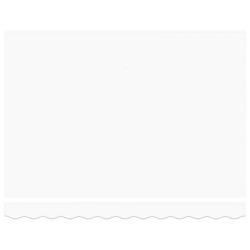 Cadre de store manuel avec LEDs Blanc 3 x 2,5 m 546549546549