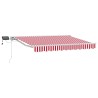Cadre de store manuel avec LEDs Rouge et Blanc 3,5 x 2,5 m 546578546578