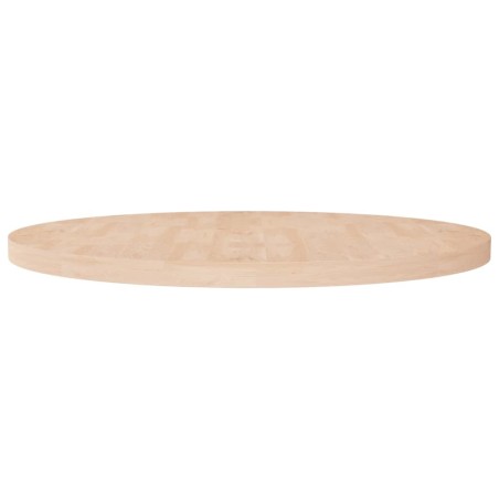 Dessus de table rond Ø90x4 cm Bois de chêne massif non traité 546717546717