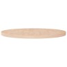 Dessus de table rond Ø90x4 cm Bois de chêne massif non traité 546717546717