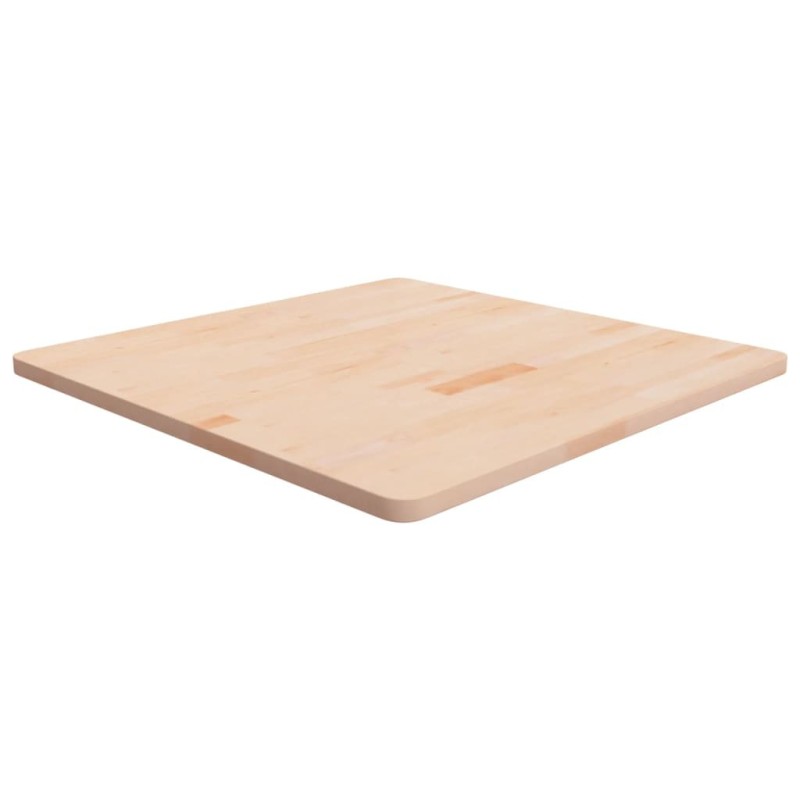 Dessus de table carré 80x80x2,5 cm Bois chêne massif non traité 546728546728