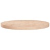 Dessus de table rond Ø70x4 cm Bois de chêne massif non traité 546741546741