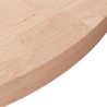 Dessus de table rond Ø70x4 cm Bois de chêne massif non traité 546741546741